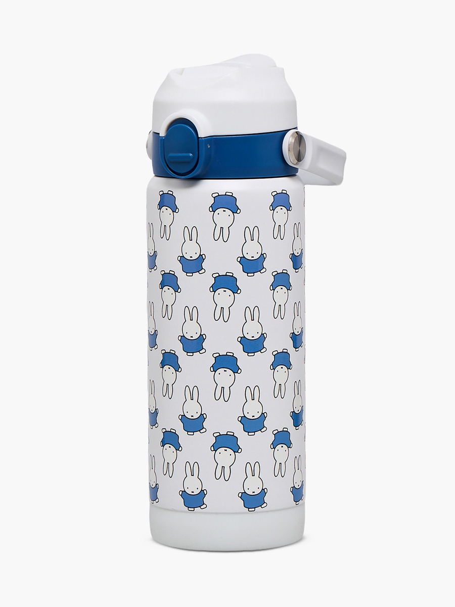 Miffy Print Stainless Steel Water Bottle with Spout and Lid