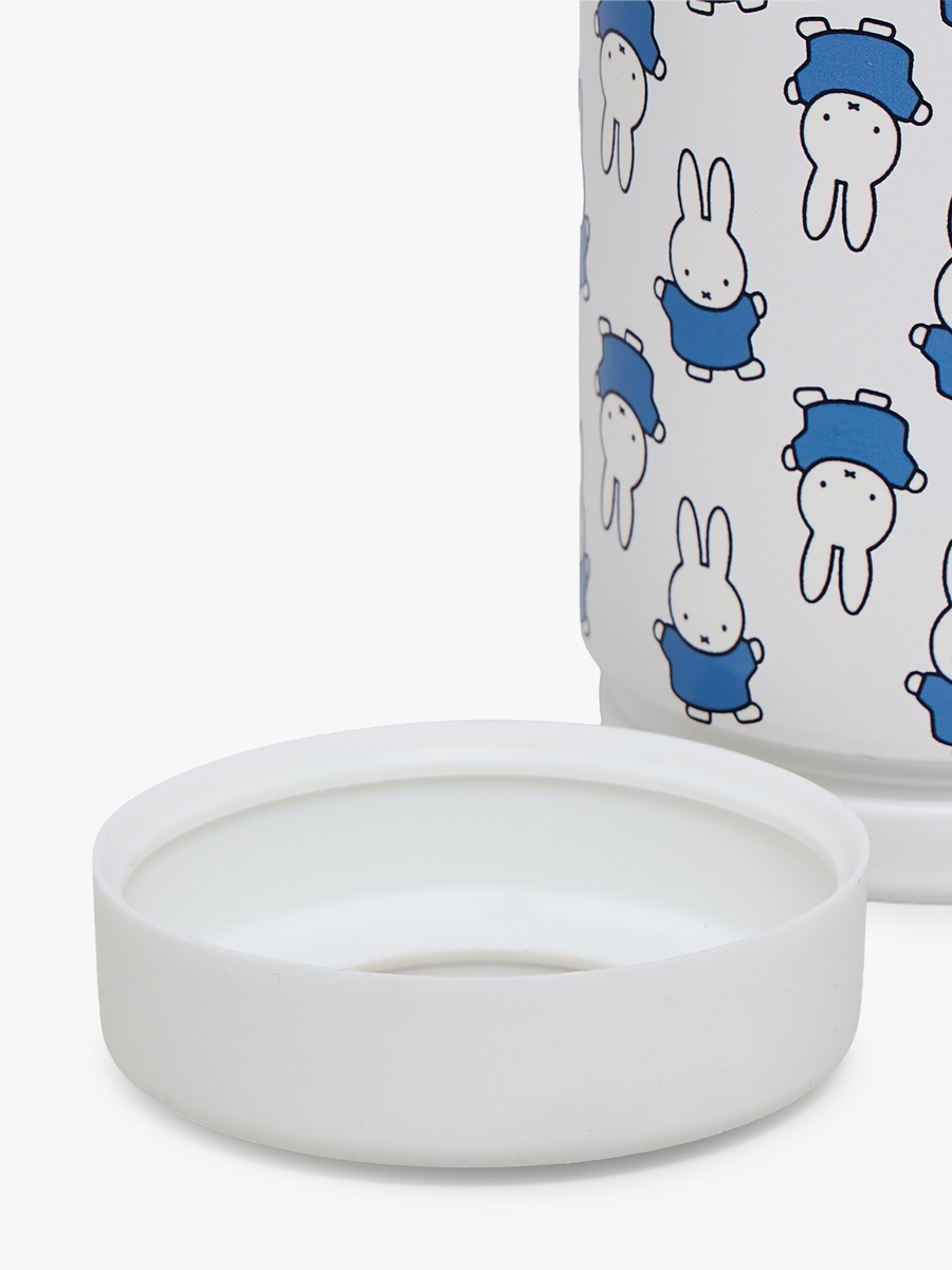 Miffy Print Stainless Steel Water Bottle with Spout and Lid