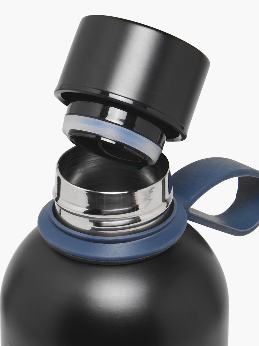 Print Stainless Steel Water Bottle with Wide Mouth and Carry Loop