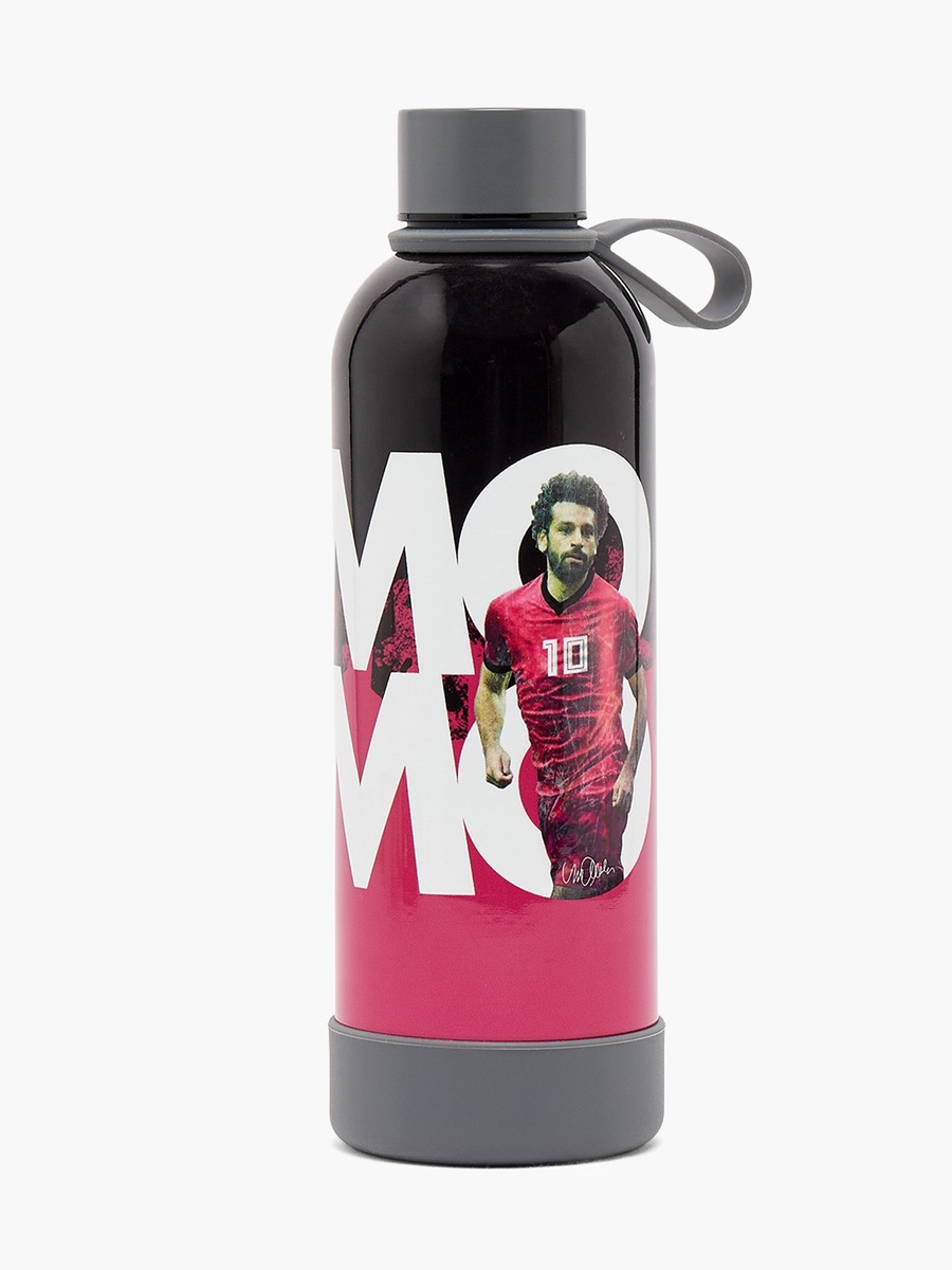 Mo Salah Stainless Steel Water Bottle with Wide Mouth and Carry Loop