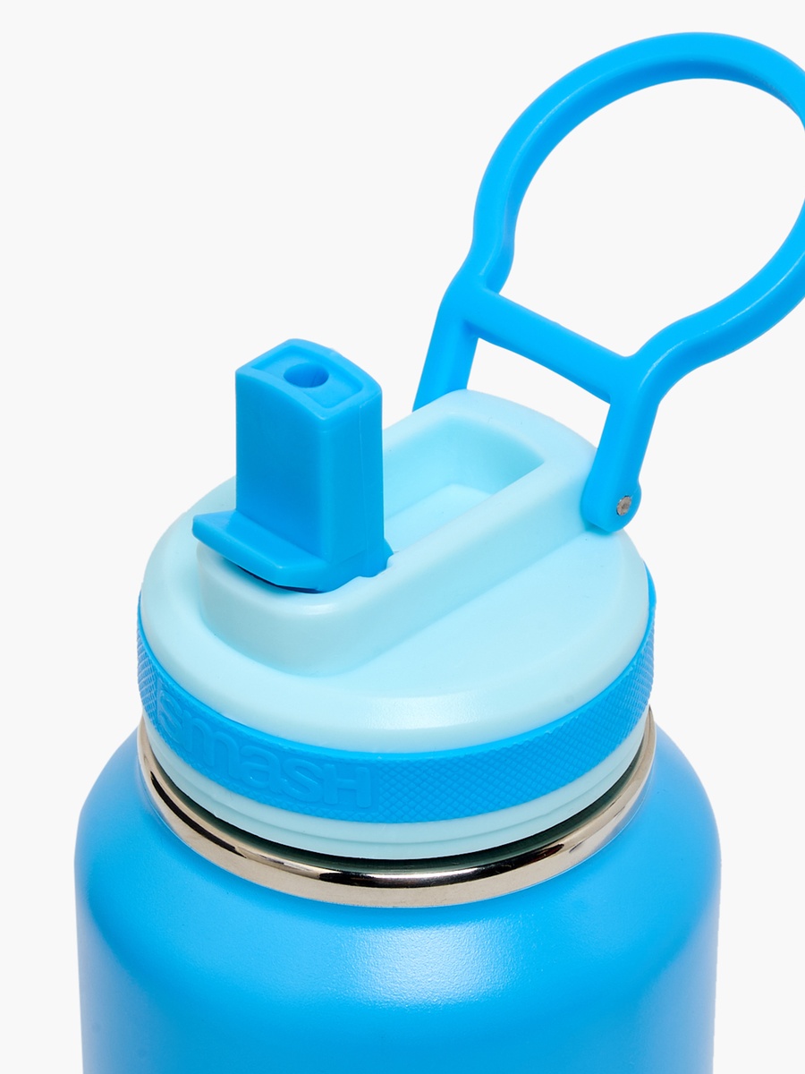 Double Wall Stainless Steel Sipper Water Bottle with Spout - 1 L