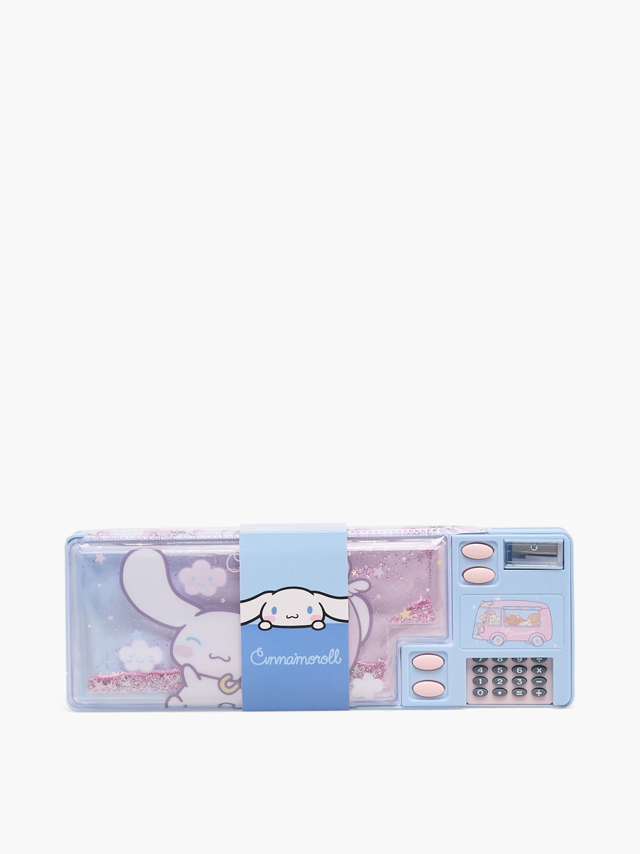 Cinnamoroll Print Pencil Case with Calculator