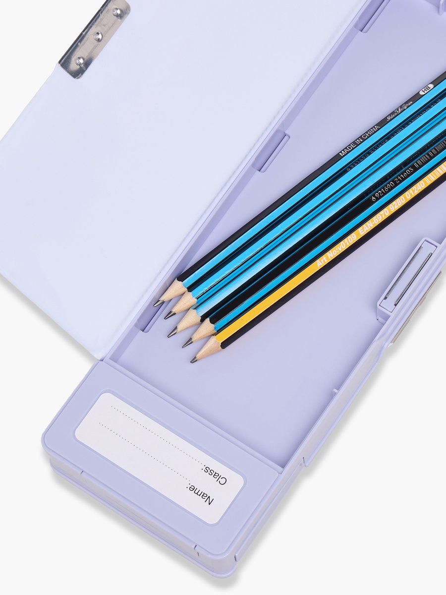 Kuromi Print Pencil Case with Magnetic Flap Closure