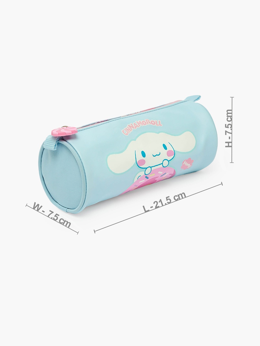 Cinnamoroll Print Pencil Pouch with Zip Closure