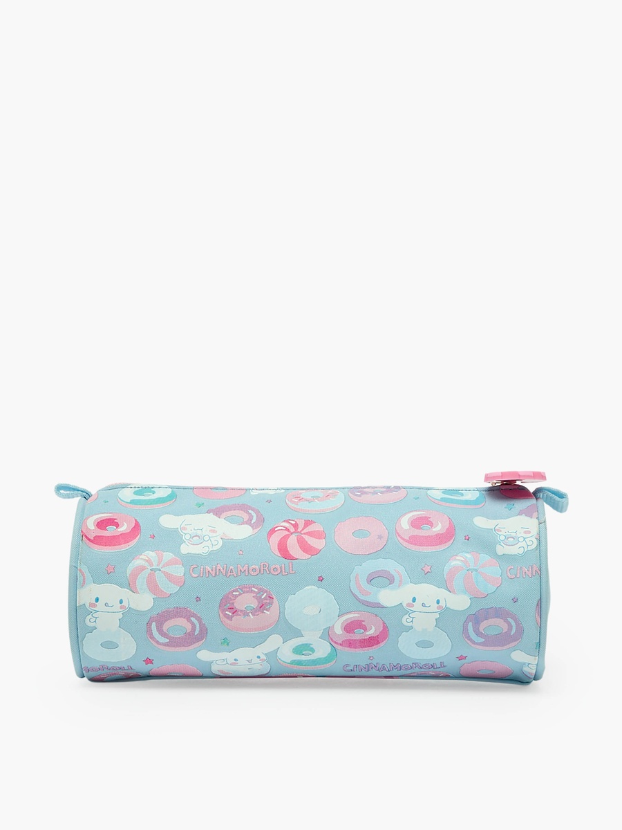 Cinnamoroll Print Pencil Pouch with Zip Closure