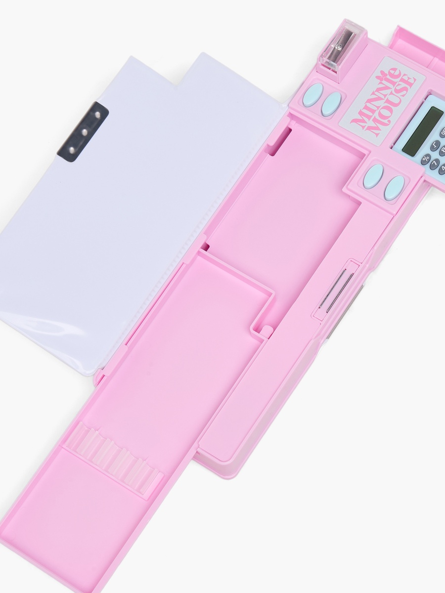 Minnie Mouse Print Pencil Case with Calculator