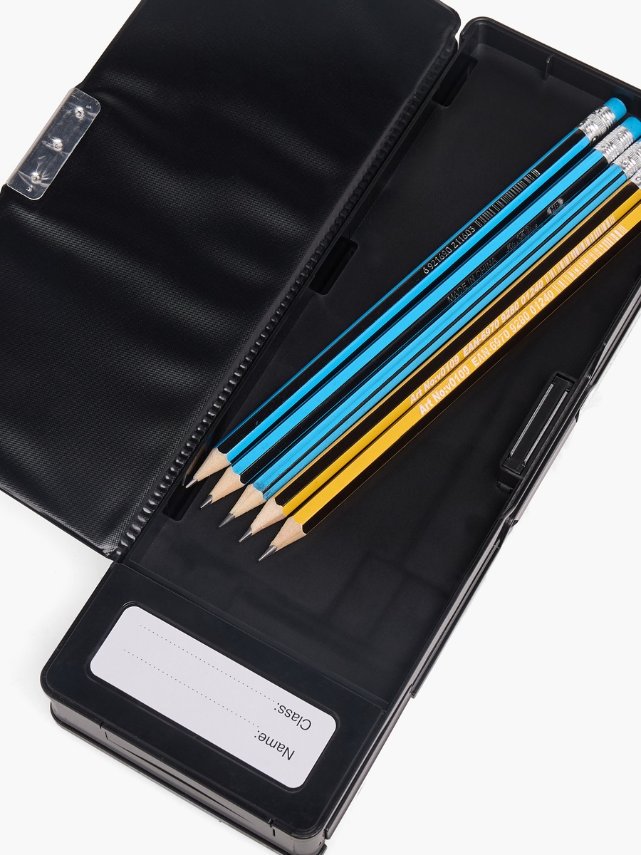 Mickey Mouse Print Pencil Case with Calculator