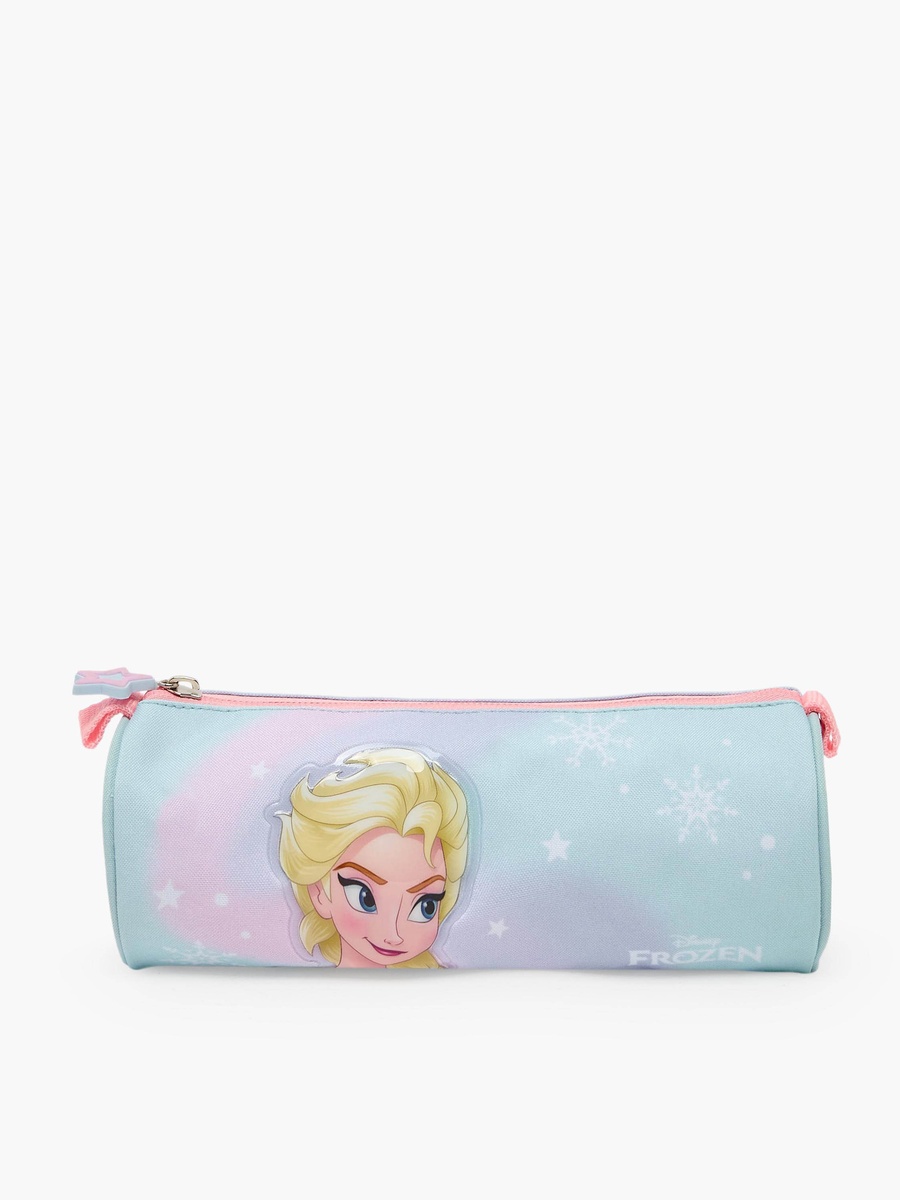 Frozen Print Pencil Pouch with Zip Closure