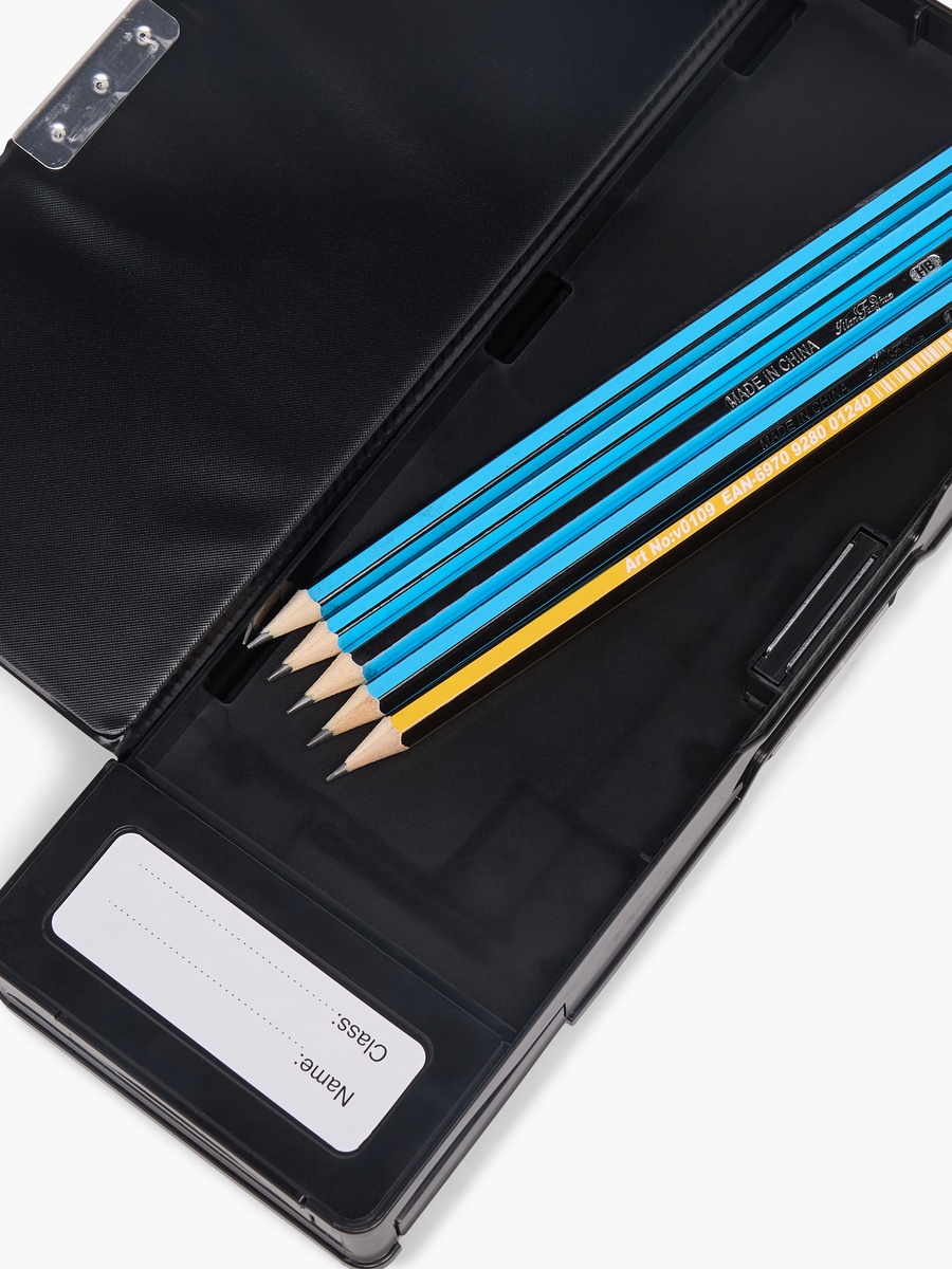 Dinosaur Print Pencil Case with Calculator
