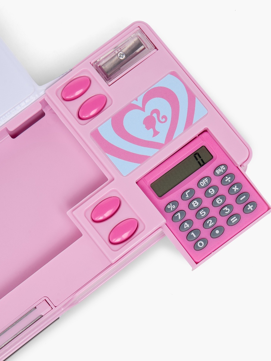 Barbie Glitter Print Pencil Case with Calculator
