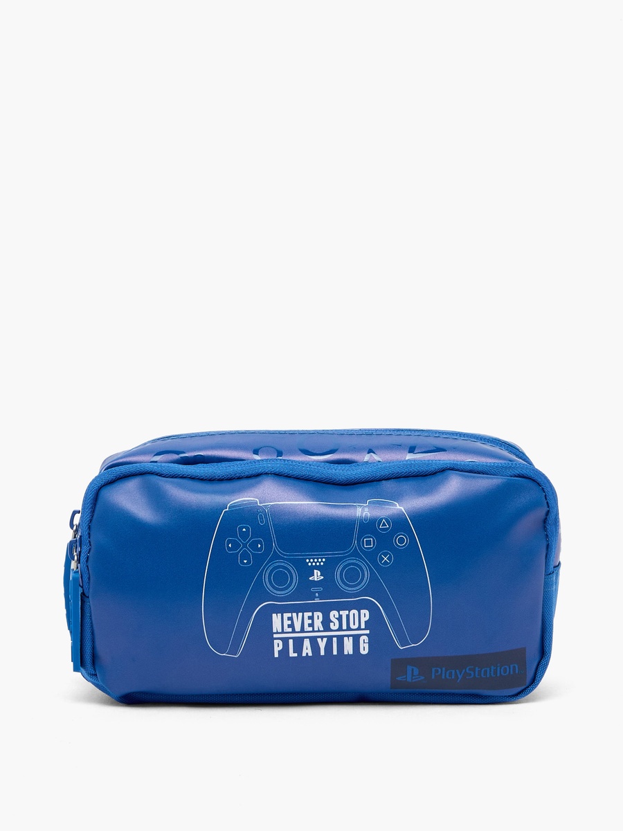 Gaming Print Pencil Pouch with 2 Compartments