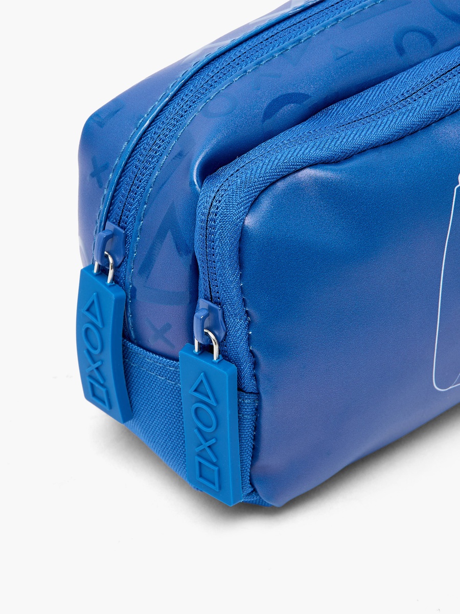 Gaming Print Pencil Pouch with 2 Compartments