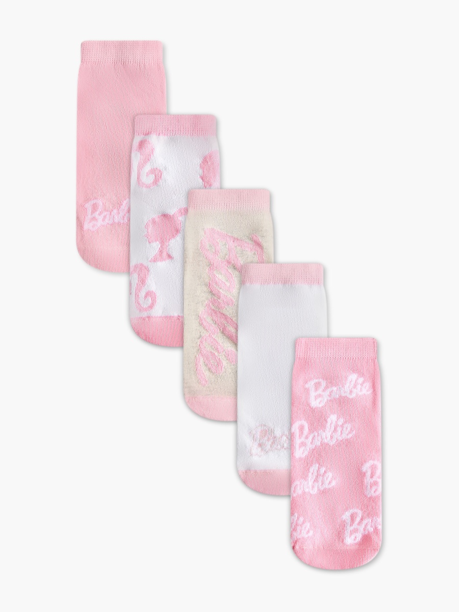 Pack of 5 Baby Girls Printed Socks