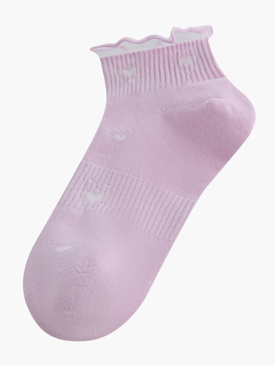 Pack of 3 Baby Girls Socks with Printed Design