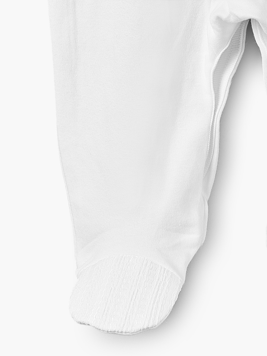 Disney Cotton Collared Long Sleeves Sleepsuit with Pleated Design