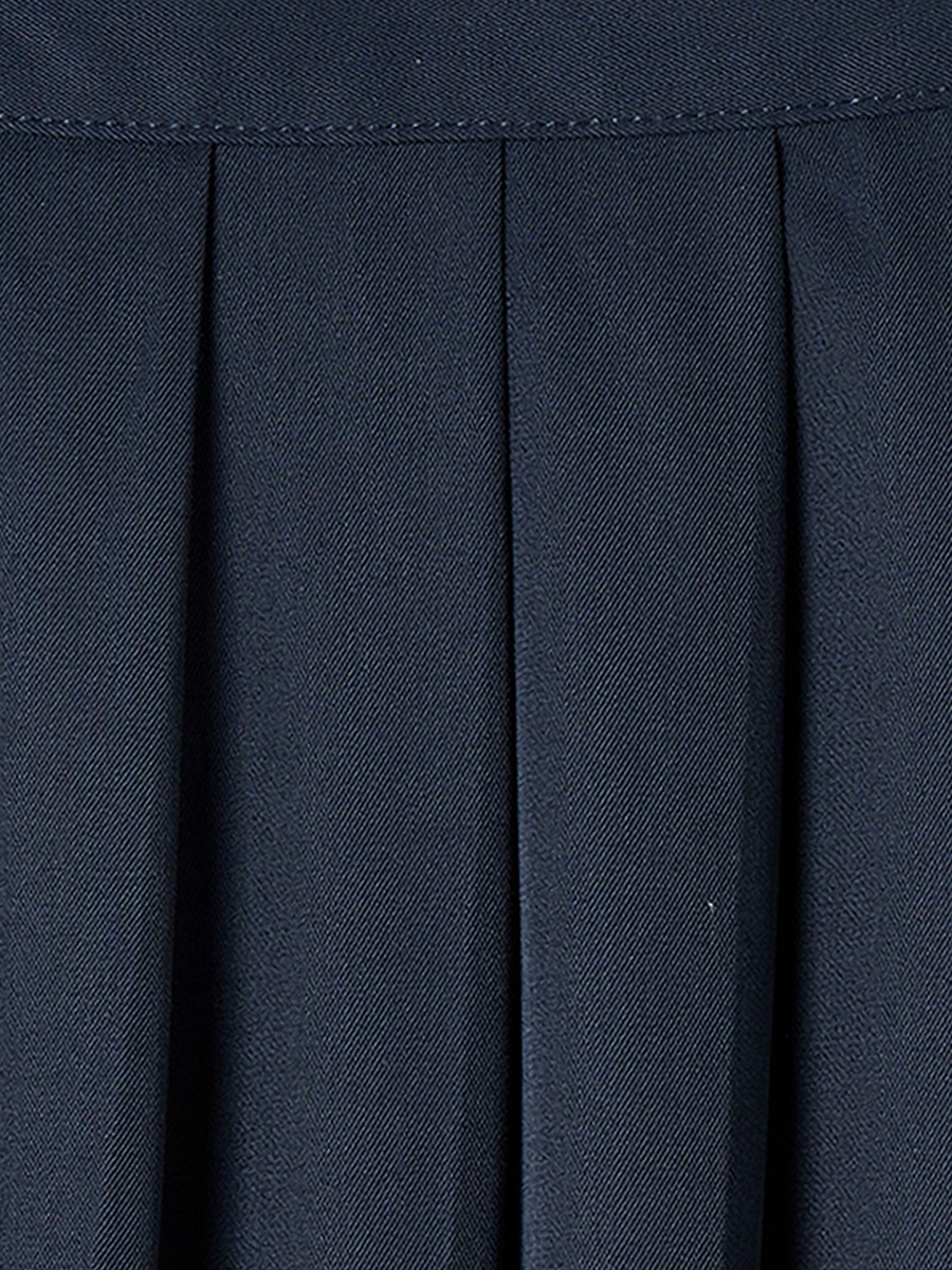 Solid Maxi Skirt with Button Closure and Pocket