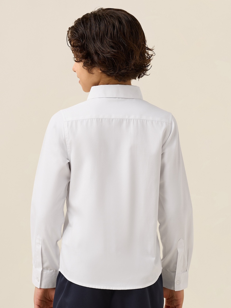 Striped Shirt with Long Sleeves and Chest Pocket