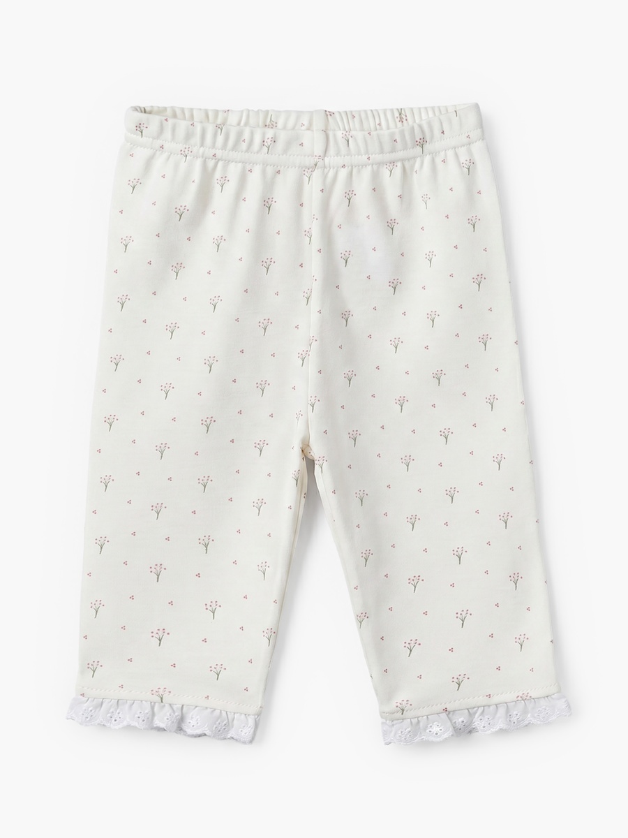 Supima Cotton Collared Long Sleeves Pyjama Set with Floral Print