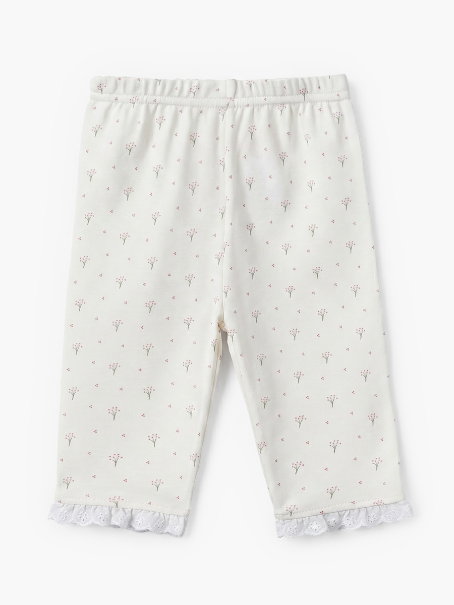 Supima Cotton Collared Long Sleeves Pyjama Set with Floral Print