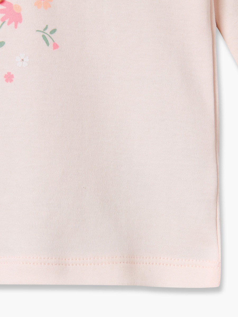 Pack of 3 Cotton Round Neck Long Sleeves Pyjama Set with Floral  Print