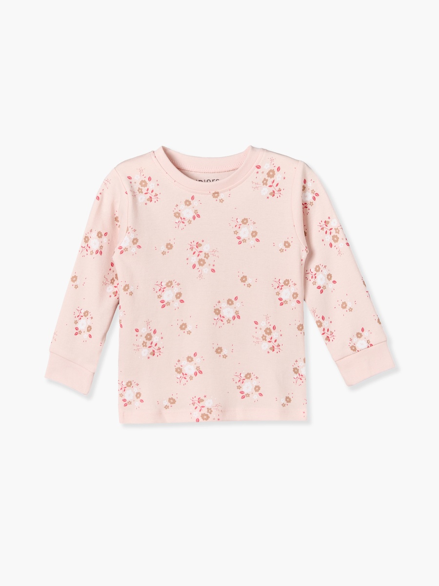 Pack of 3 Cotton Round Neck Long Sleeves Pyjama Set with Floral  Print