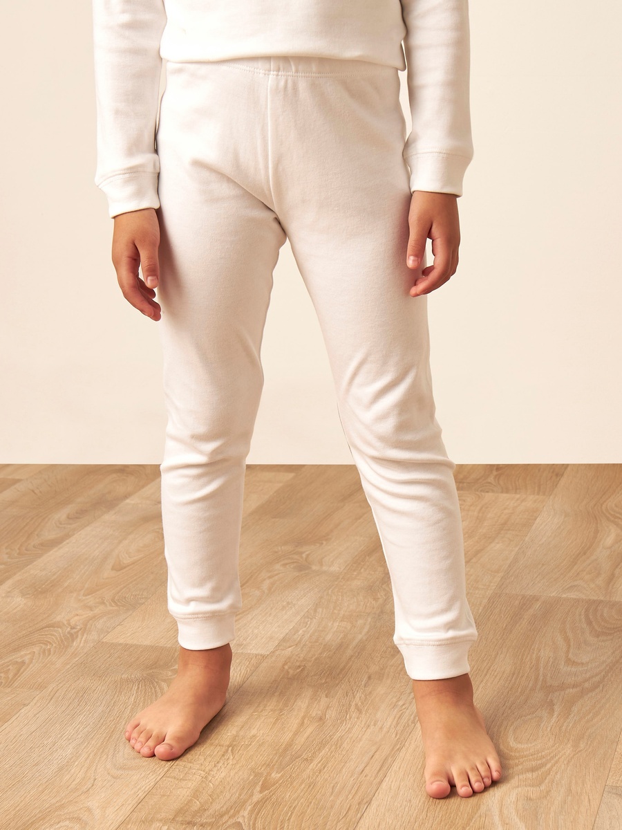 Solid Thermal T-Shirt and Pyjama Set