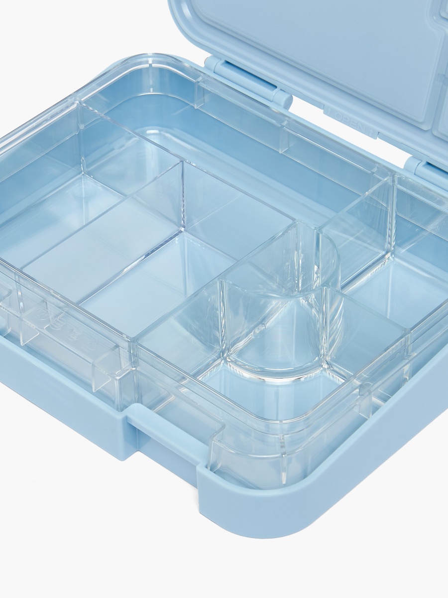 Solid Bento Lunch Box with Clip Lock Lid - 1 L