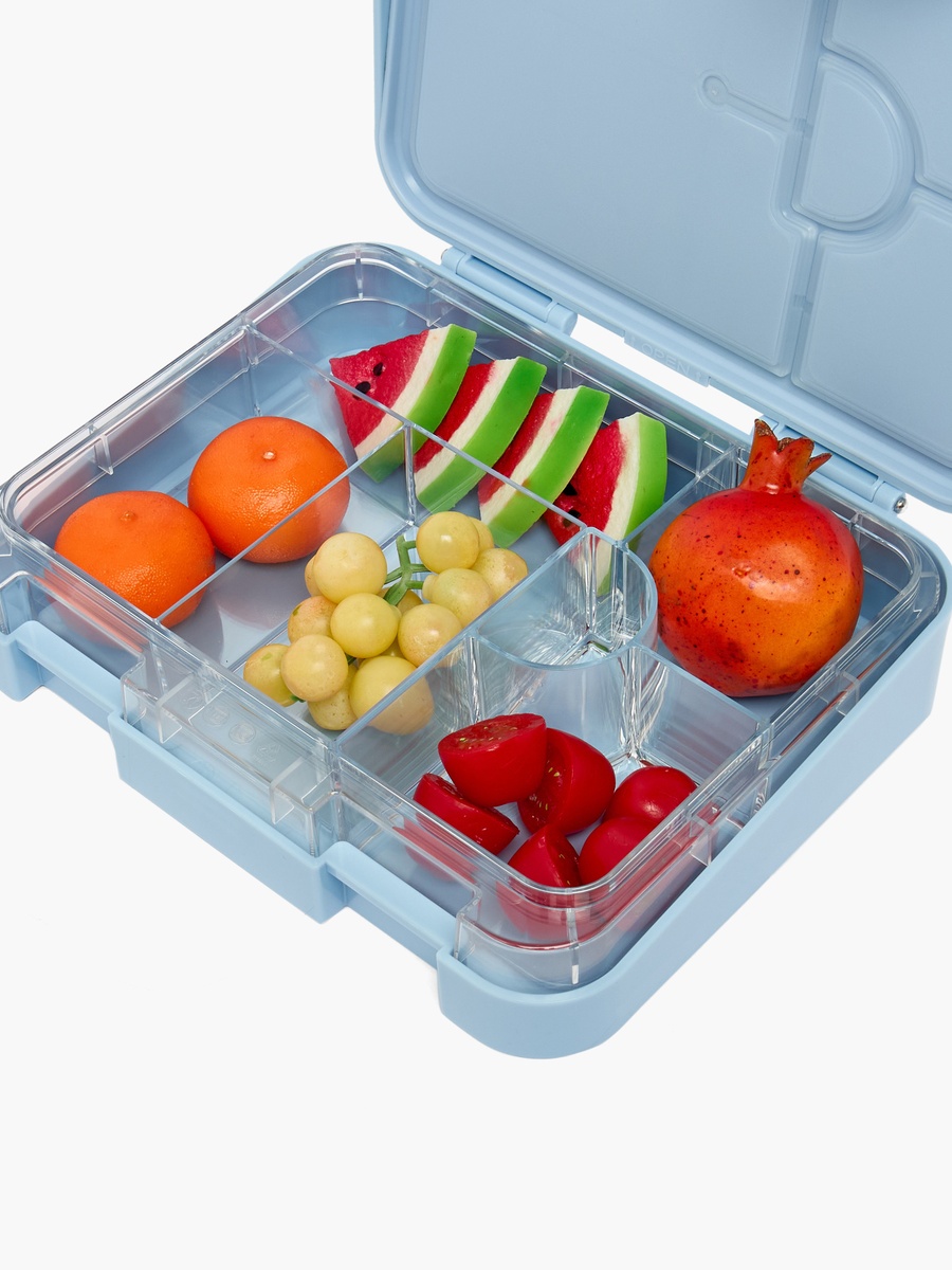 Solid Bento Lunch Box with Clip Lock Lid - 1 L