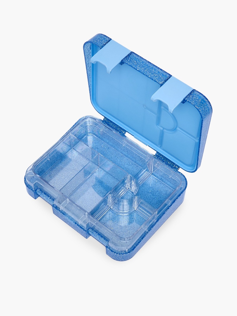 Glitter Design Lunch Box with Compartment
