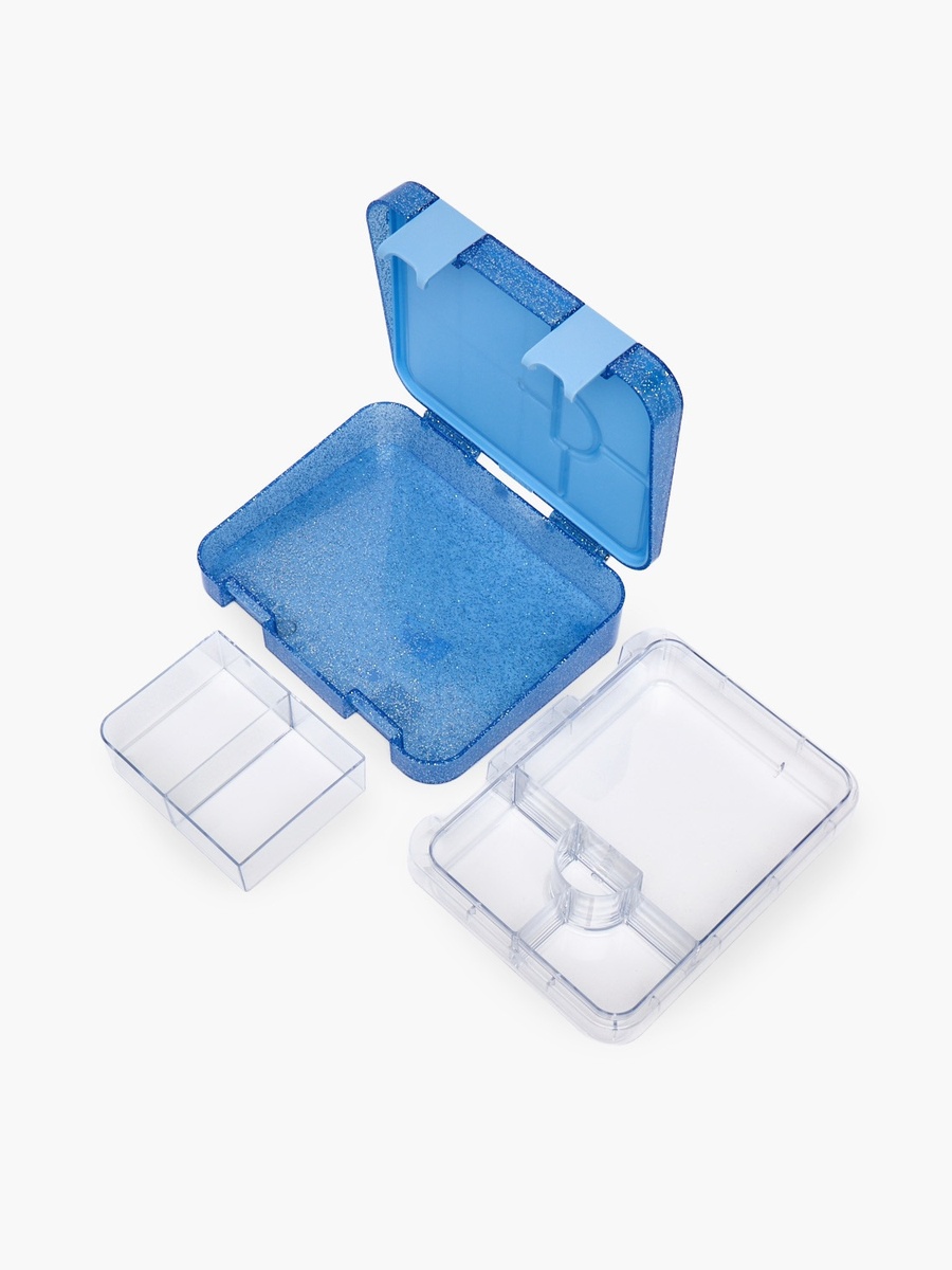 Glitter Design Lunch Box with Compartment