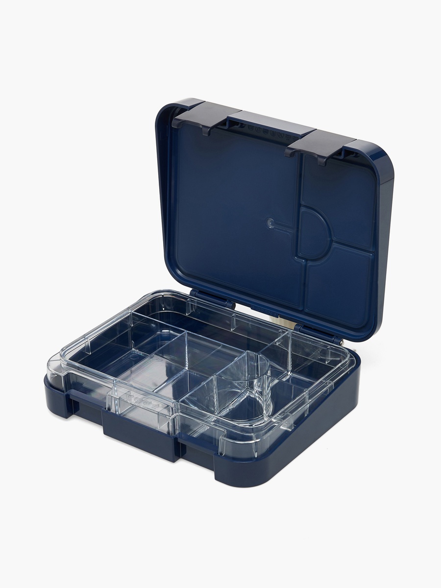 Spider-Man Print Bento Lunch Box with Clip Lock Lid - 1 L