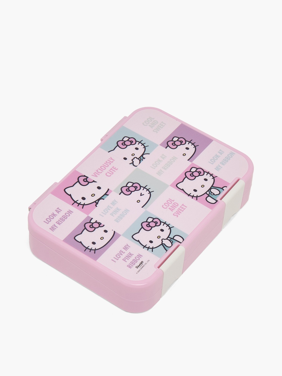 Hello Kitty Lunch Box with Clip Lock Lid