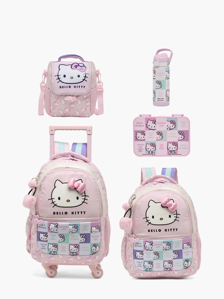 Hello Kitty Lunch Box with Clip Lock Lid