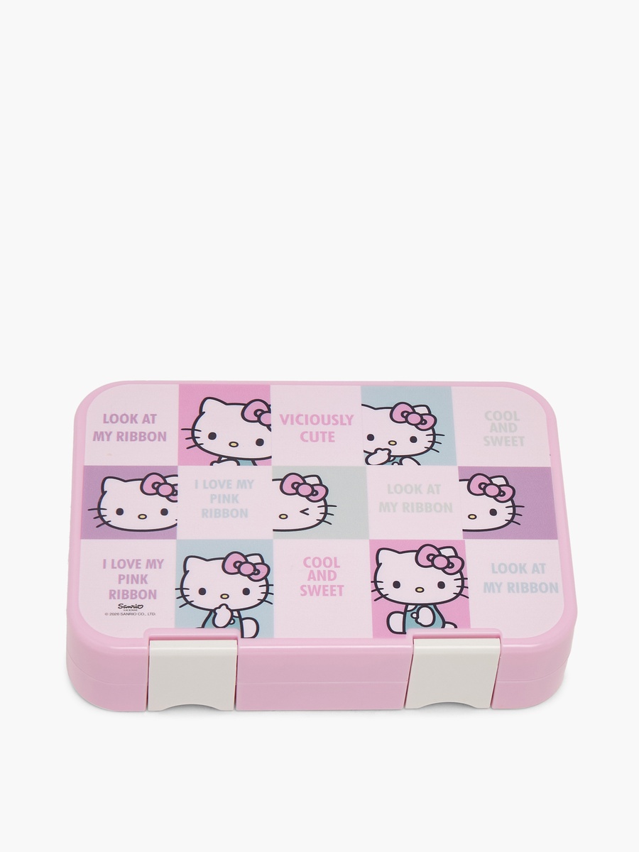 Hello Kitty Lunch Box with Clip Lock Lid