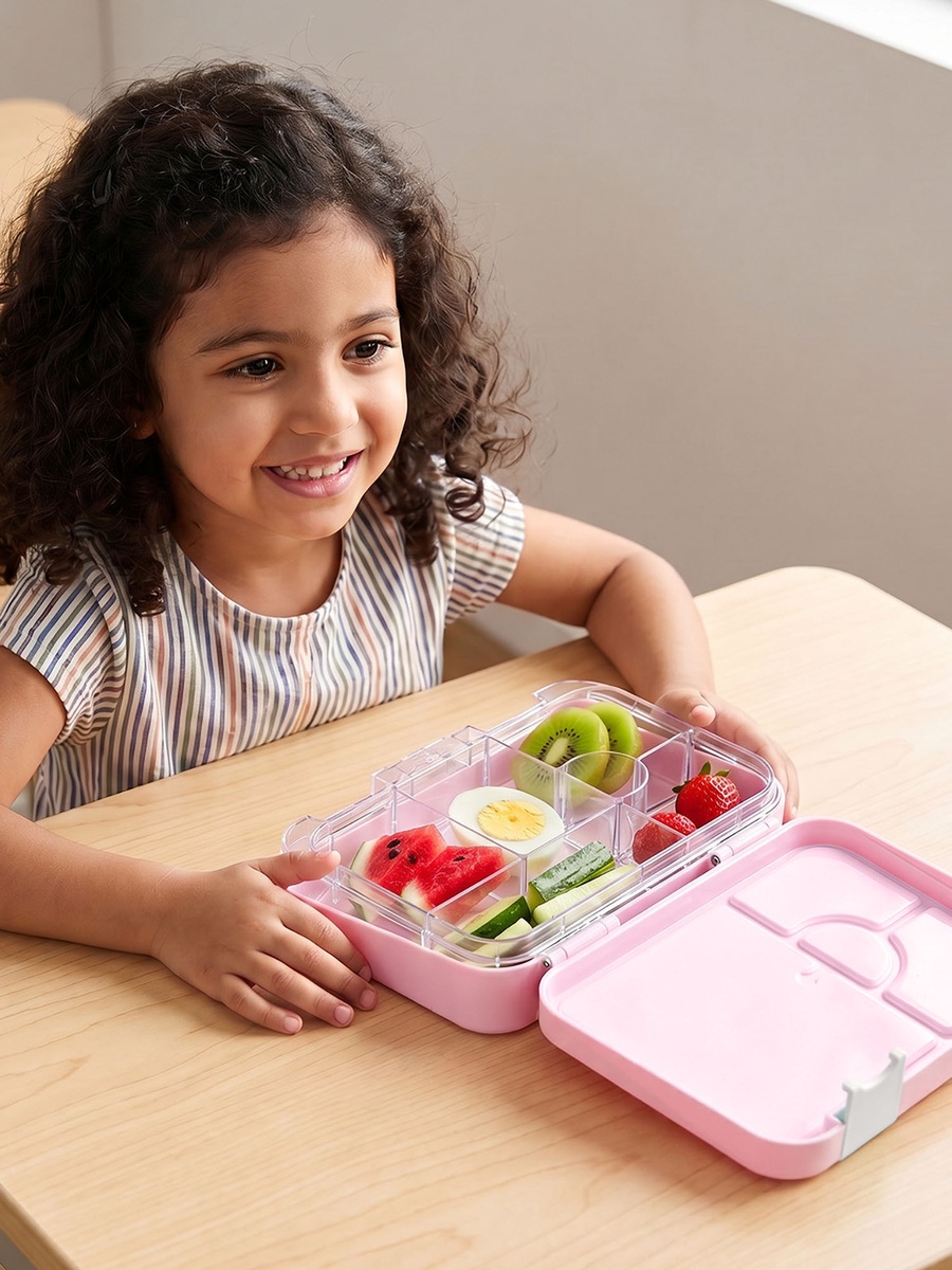 Hello Kitty Lunch Box with Clip Lock Lid