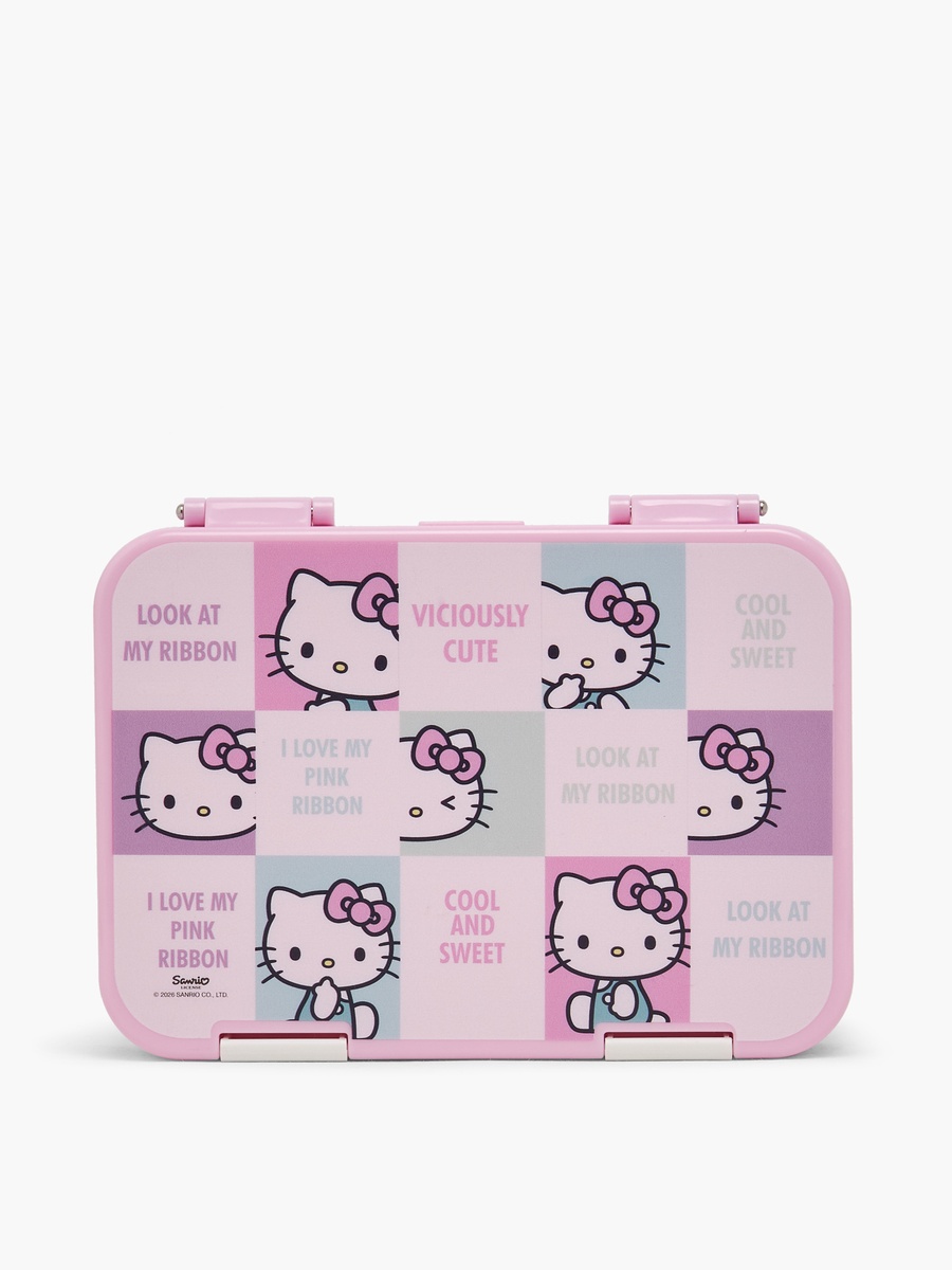 Hello Kitty Lunch Box with Clip Lock Lid