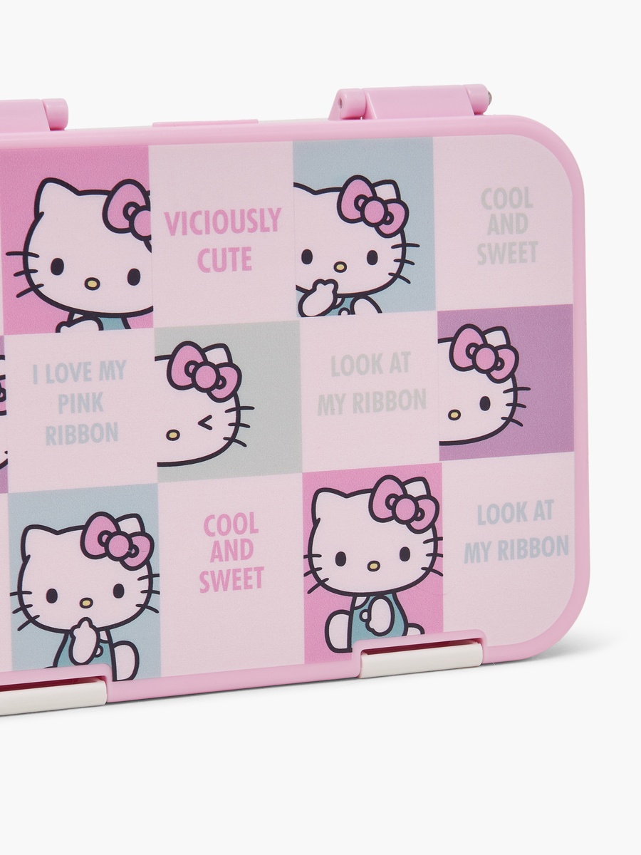 Hello Kitty Lunch Box with Clip Lock Lid