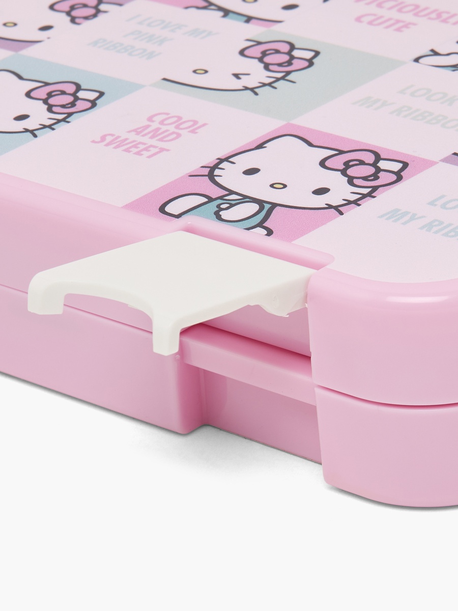 Hello Kitty Lunch Box with Clip Lock Lid