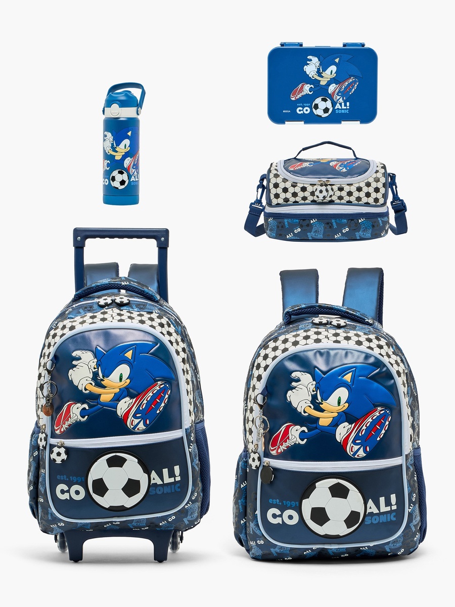 Printed Bento Lunch Box with Clip Lock Lid - 750 ml
