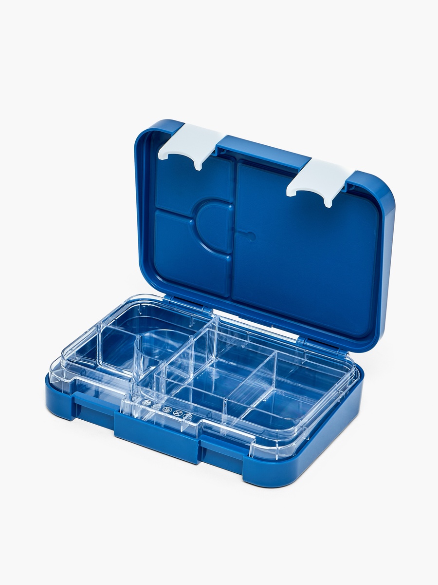Printed Bento Lunch Box with Clip Lock Lid - 750 ml