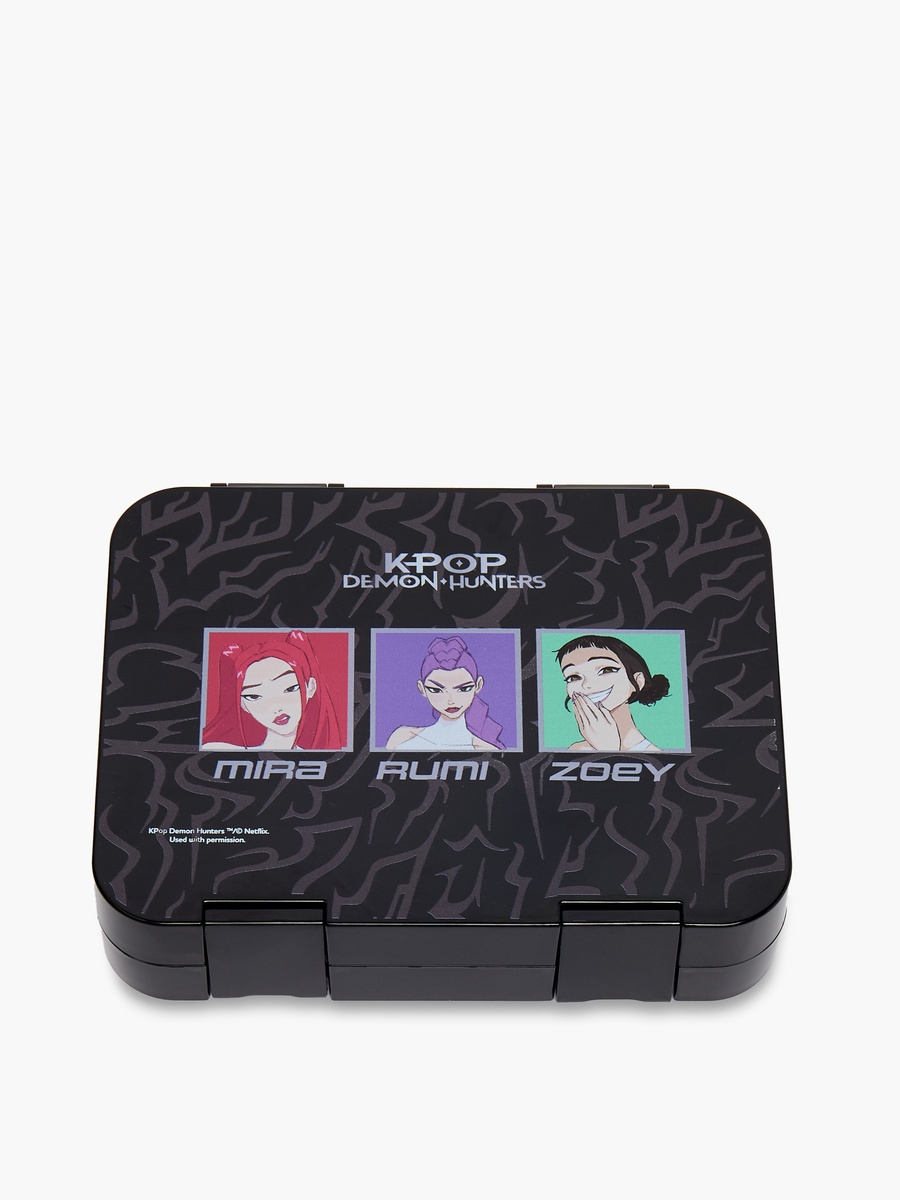 KPop Demon Hunters Print Bento Lunch Box with Clip Lock Lid - 1 L