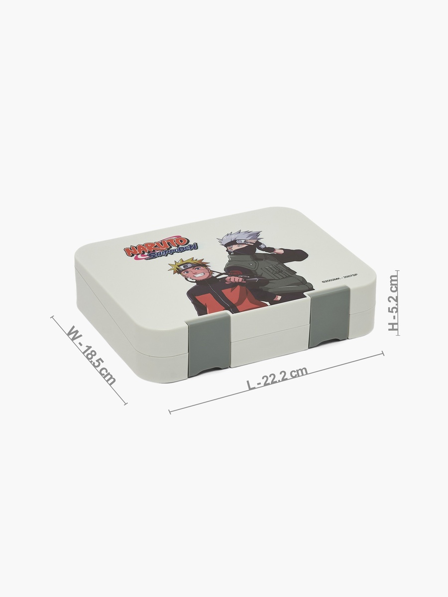 Naruto Shippuden Bento Lunch Box with Clip Lock Lid - 1 L
