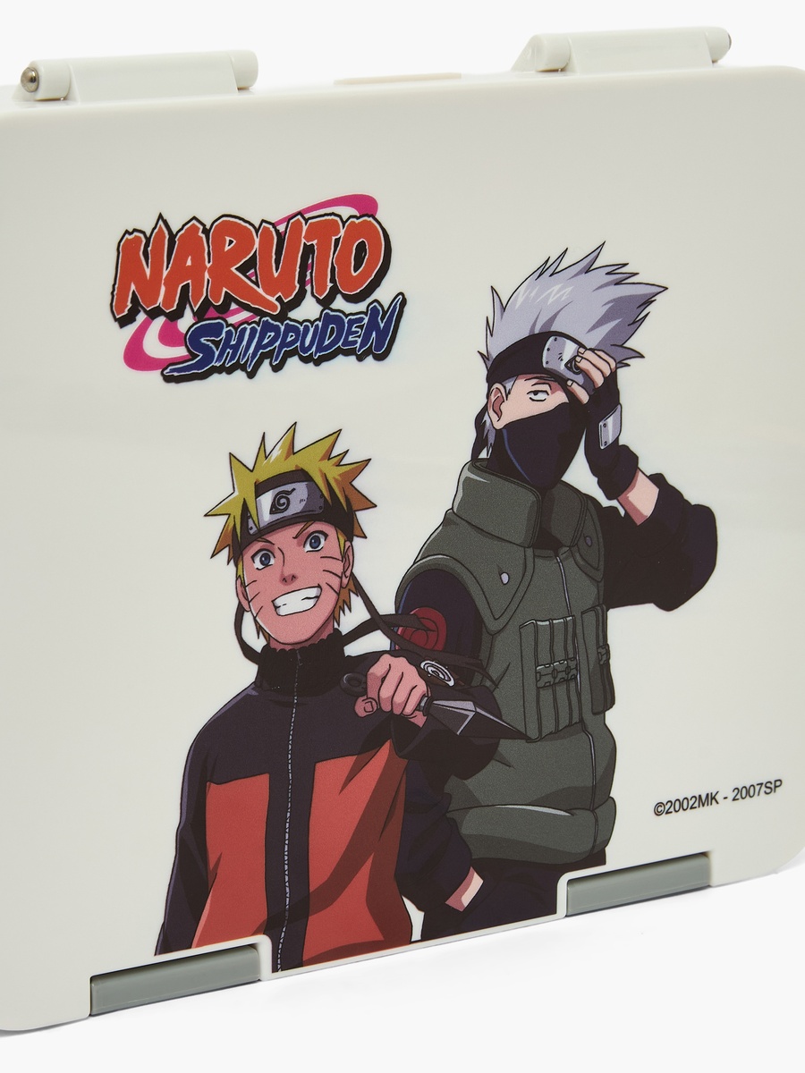 Naruto Shippuden Bento Lunch Box with Clip Lock Lid - 1 L