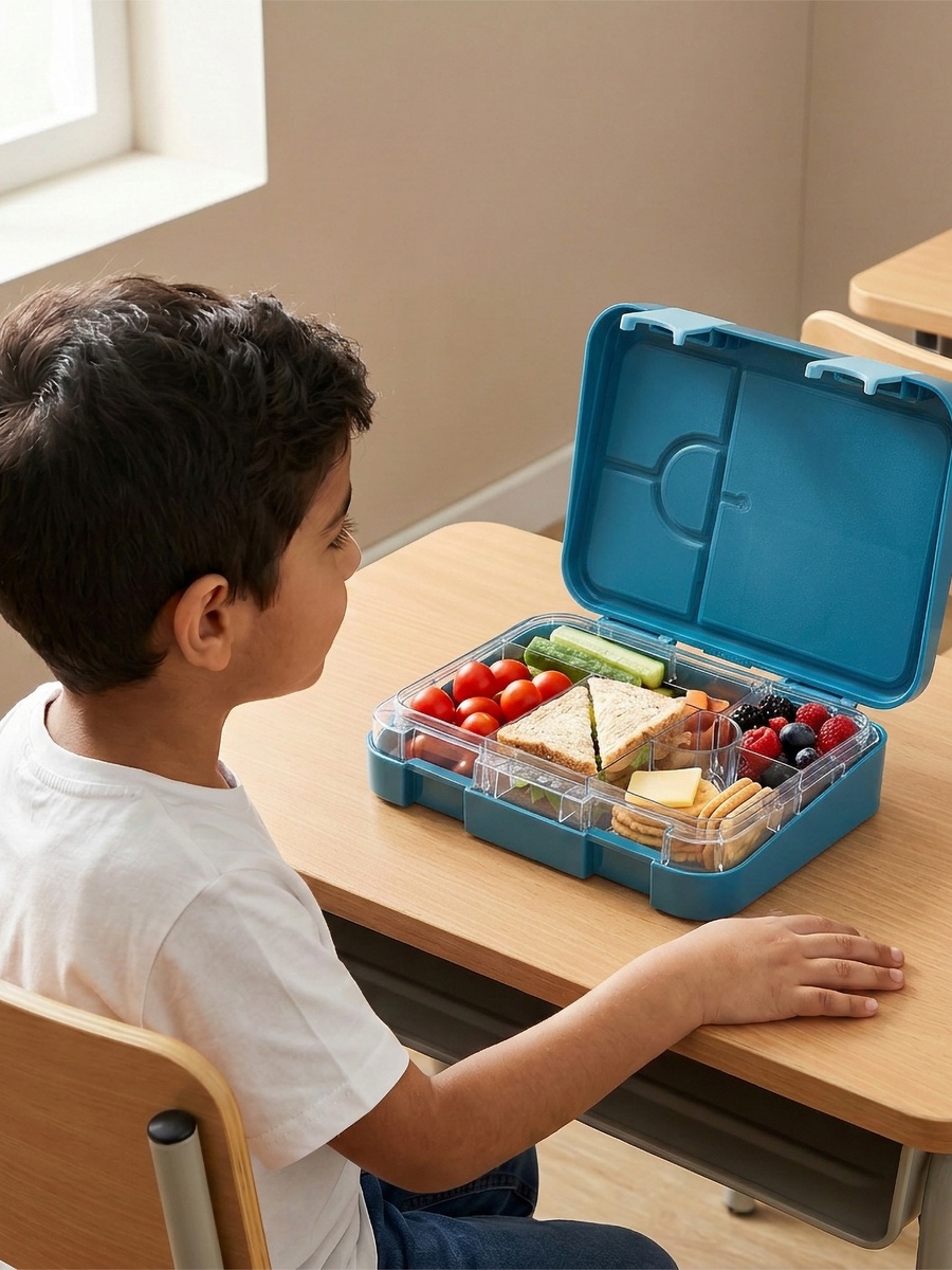 Minecraft Print Lunch Box with Clip Lock Lid