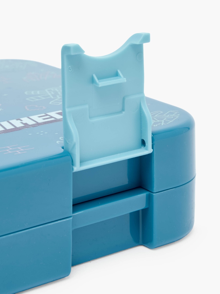 Minecraft Print Lunch Box with Clip Lock Lid