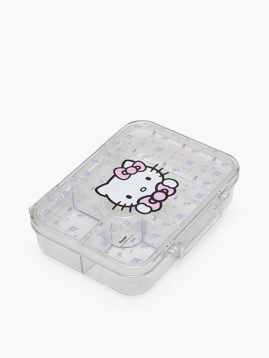 Hello Kitty Print Lunch Box with Compartments - 700 ml