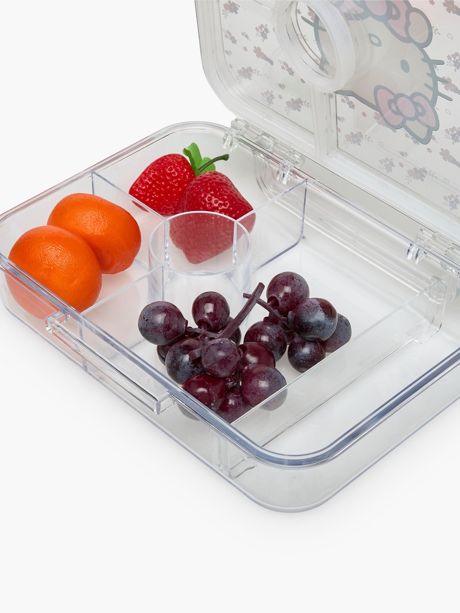 Hello Kitty Print Lunch Box with Compartments - 700 ml