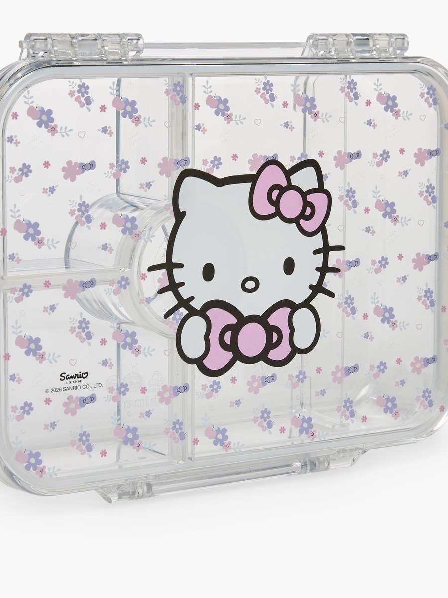 Hello Kitty Print Lunch Box with Compartments - 700 ml