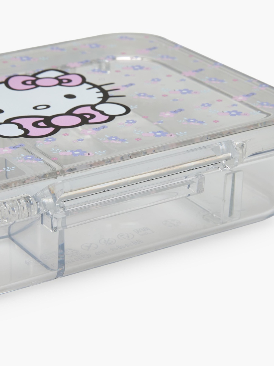 Hello Kitty Print Lunch Box with Compartments - 700 ml