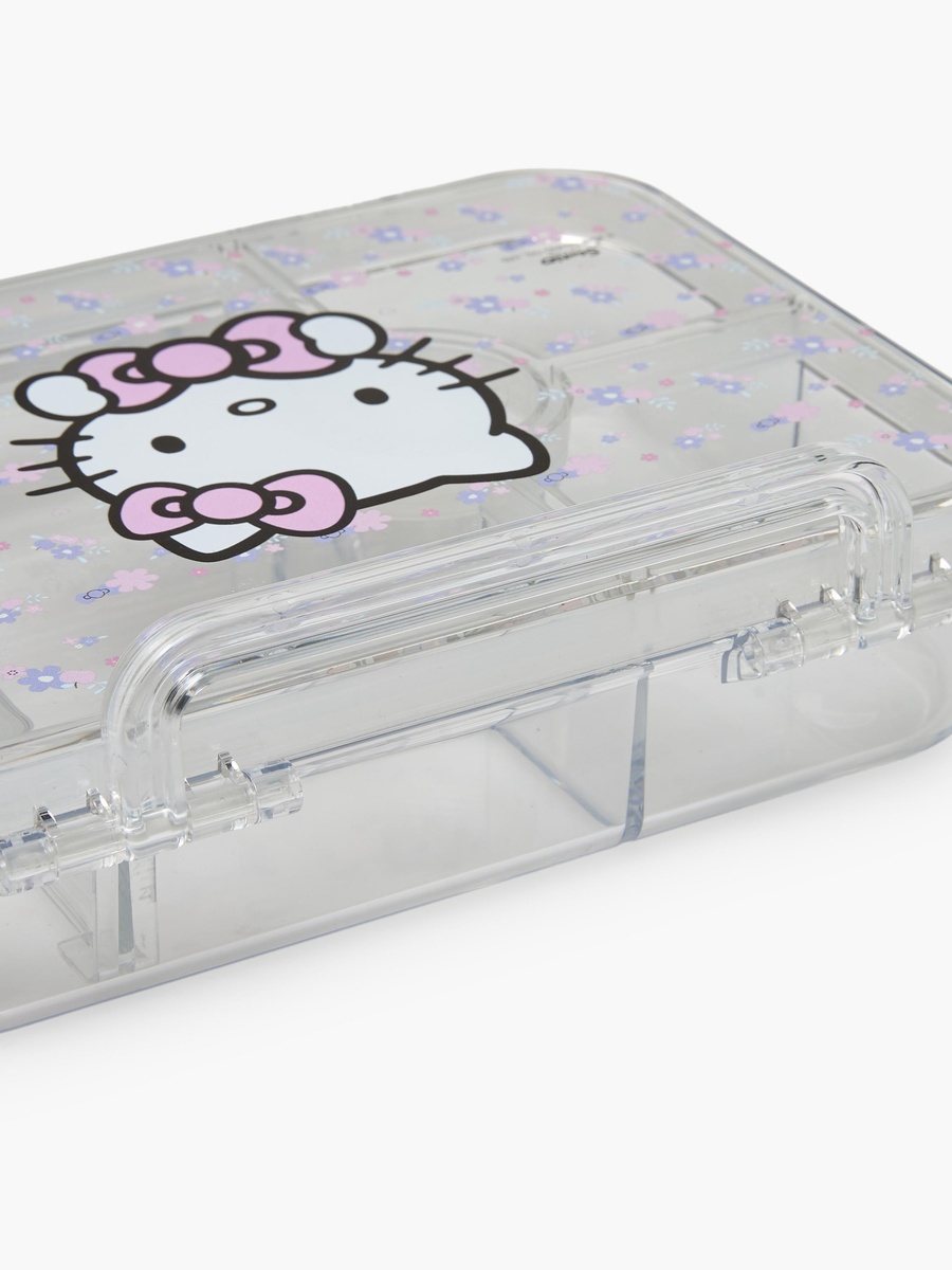 Hello Kitty Print Lunch Box with Compartments - 700 ml